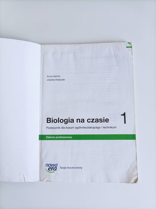 Podręcznik biologia klasa 1 podstawa