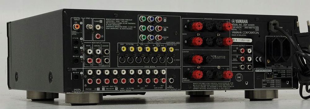 Yamaha RX-V620RDS, amplituner