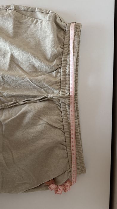 Лляні штани Zara в розмірі XL