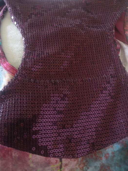 Desigual bluzka z cekinami 36/38