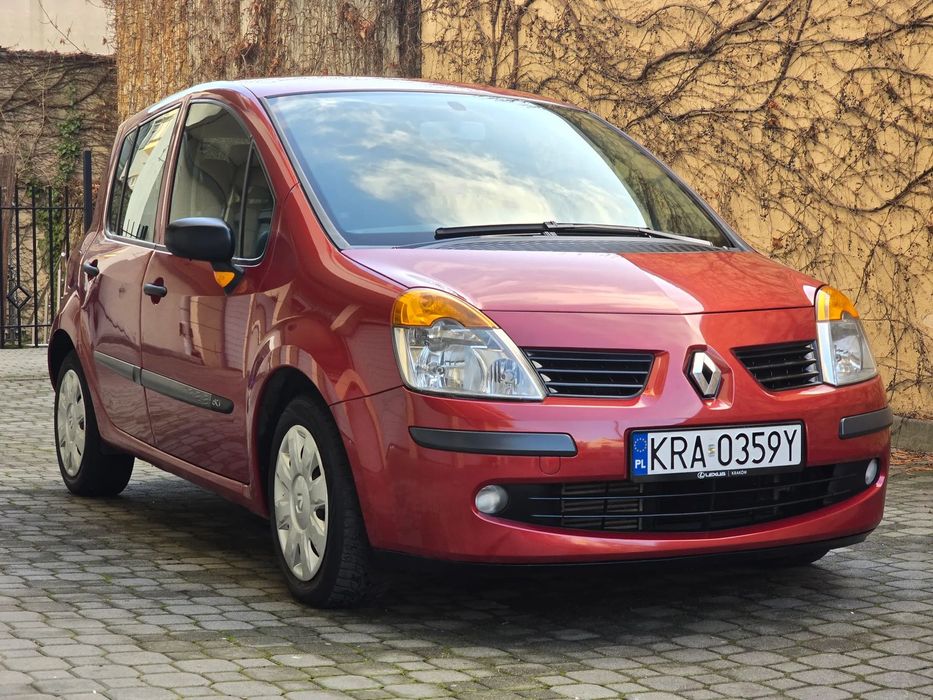 Renault Modus Śliczny kompaktowy oszczędny zadbany z niskim przebiegiem zapraszam