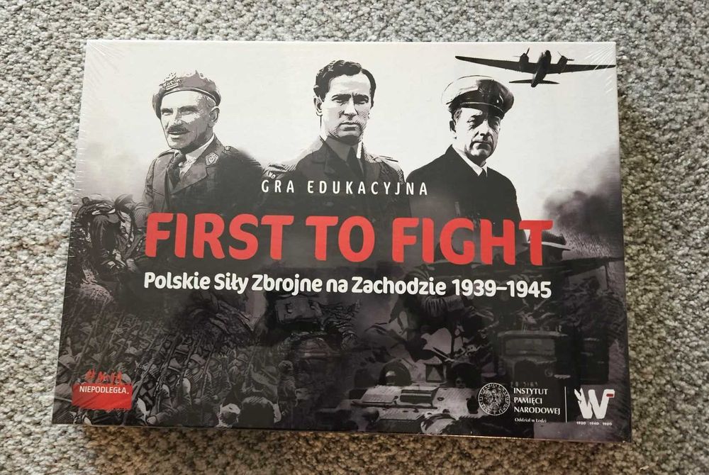 Gra planszowa First to Fight IPN Instytut Pamięci Narodowej