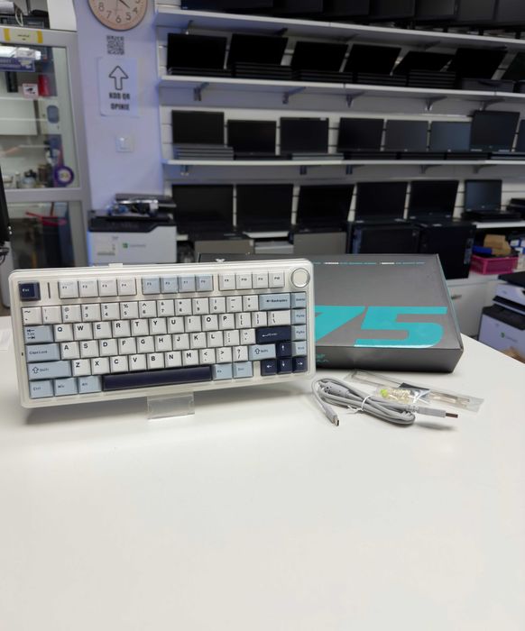 Bezprzewodowa Klawiatura Mechaniczna AULA F75 | GAMINGOWA | BIUROWA | NOWA | RGB | WYGODNA