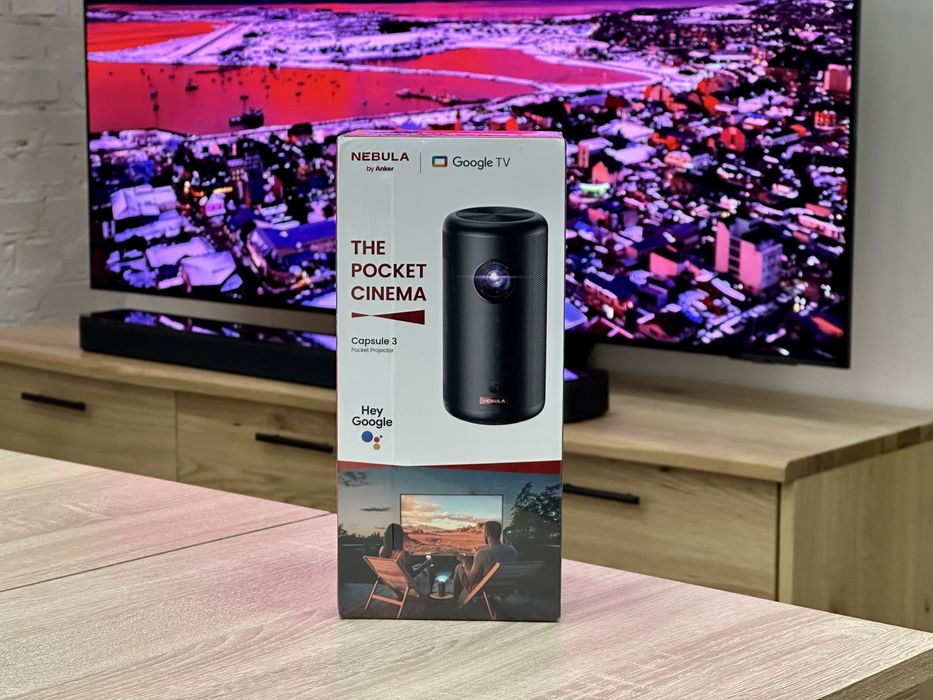 Проєктор Anker Nebula Capsule 3 FullHD 120" З акумулятором