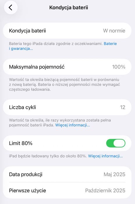 Apple iPad mini 7 (A17 Pro) 128 GB Wi‑Fi Space Gray gwarancja idealny