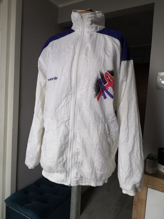 Adidas kurtka bomberka wiatrówka vintage Old 70's 80's 90's.