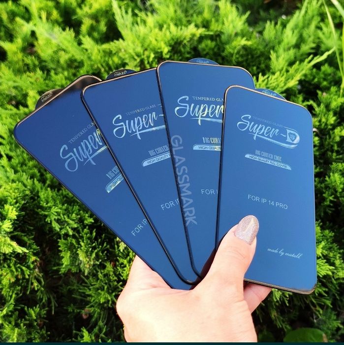 Класне захисне скло 5D SuperD для Xiaomi Redmi 12 качественное стекло