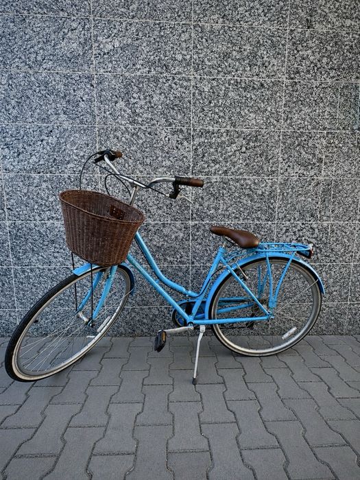 Rower miejski Kingston Hampton 7-speed retro, błękitny