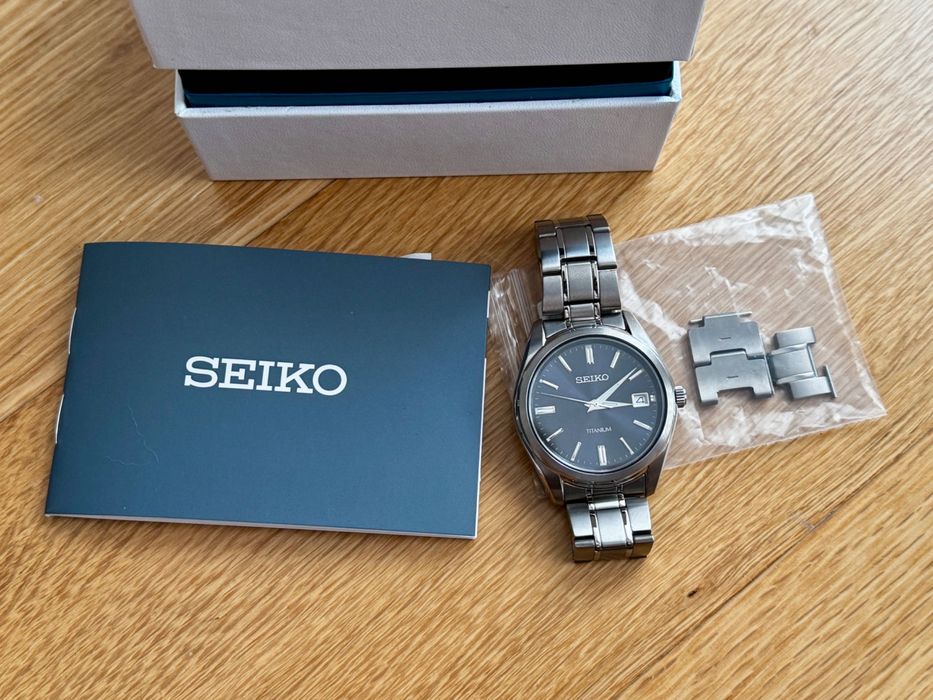 Relógio Seiko SUR 373 Titanium