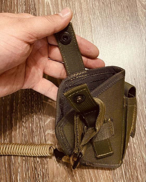 Кобура ПМ на molle, з тренчиком