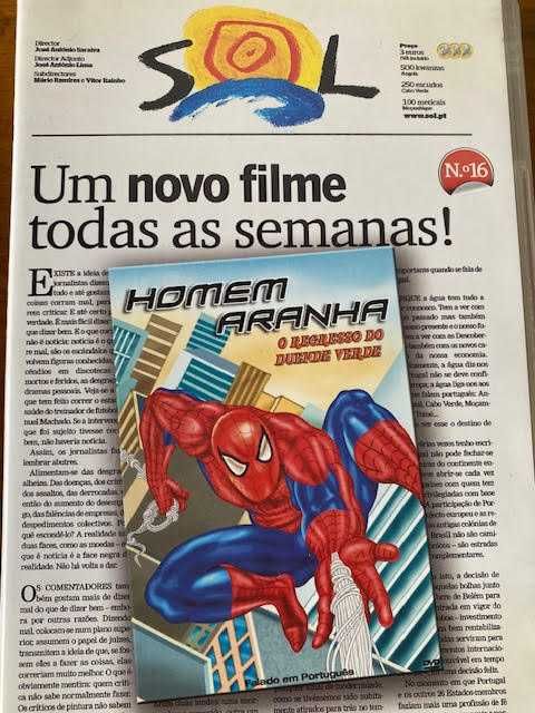 17 filmes DVD - Animação Coleção Jornal Sol