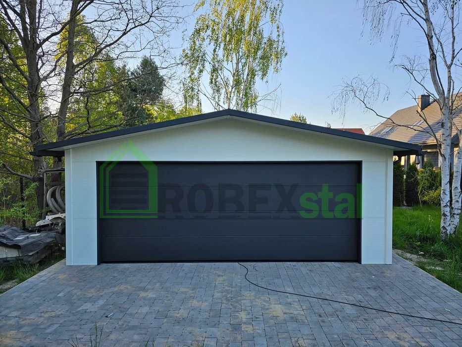 garaż ocieplany 6,3x5,5  płyta warstwowa KAŻDY WYMIAR MONTAŻ CAŁY KRAJ
