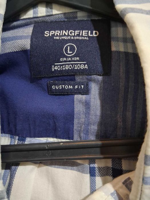 Camisa xadrez Springfield