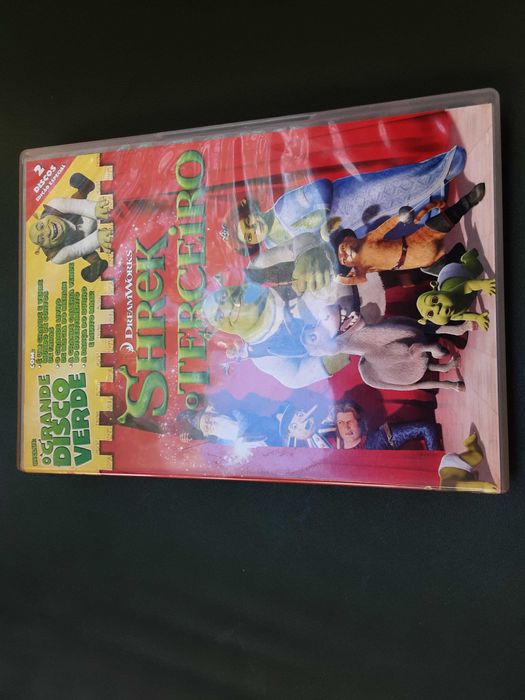 Filme Edição especial "Sherek 3" com dois DVD'S64286384462339120