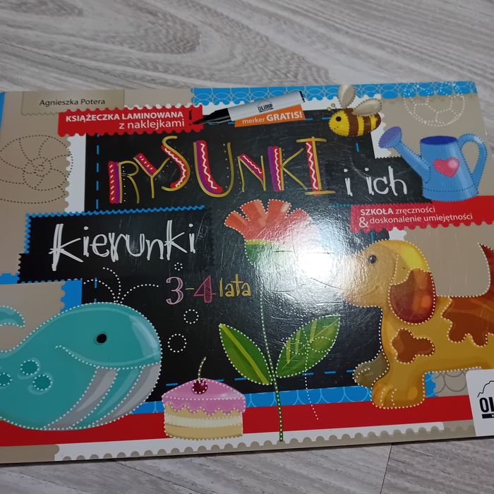 Książeczki dla 2-3 latka edukacyjne wydawnictwa szkolne