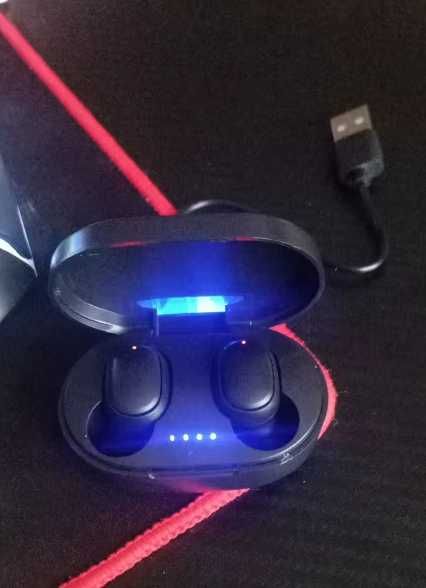 Наушники блютуз A6S сенсорні TWS з мікрофоном та кейсом Bluetooth 5.3