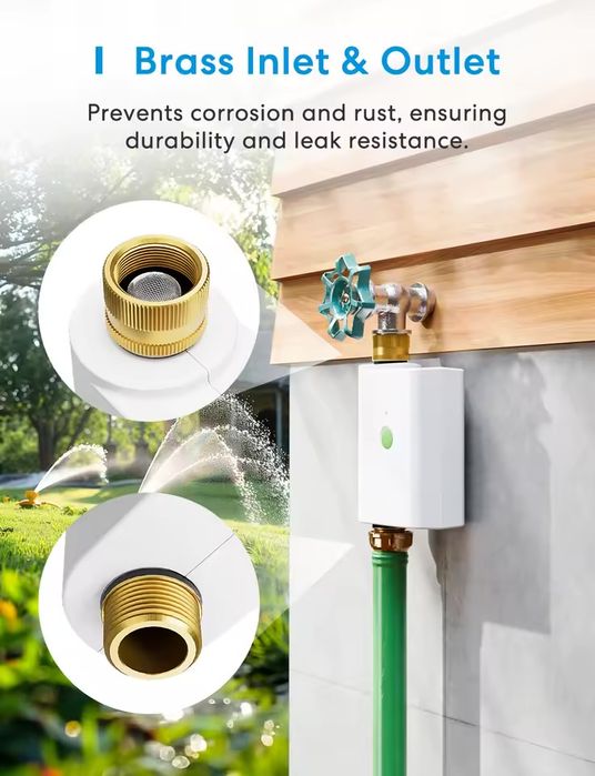 Meross Smart Sprinkler Timer MST100 – Novo