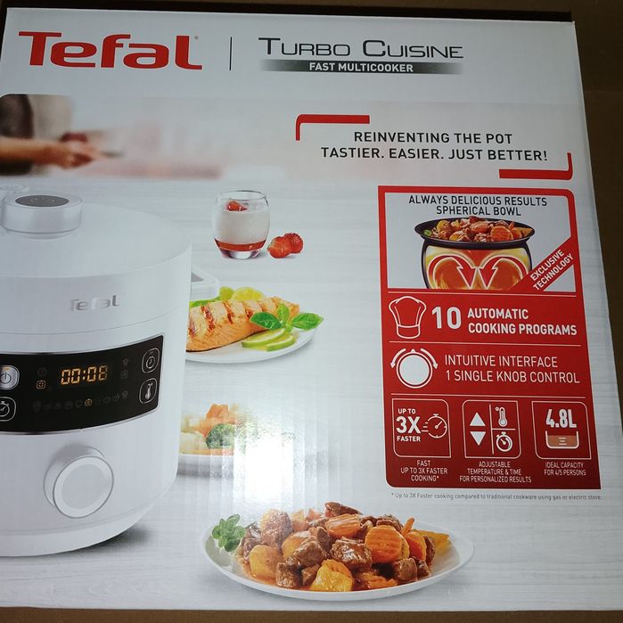 Мультипіч-аерогриль Tefal Easy Fry або Tefal Turbo Cuisine