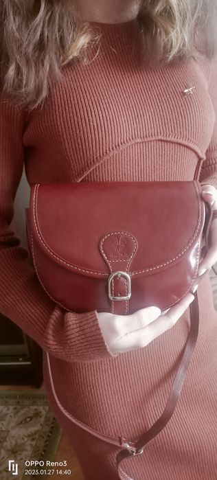 Нова шкіряна сумка якість ТОП