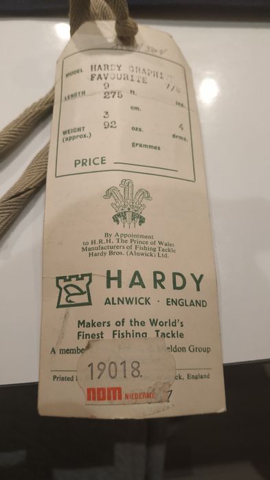Muchówka Hardy Graphite Favourite 275cm