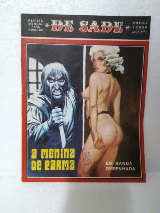 De Sade- Coleção de Banda Desenhada Portuguesa COMPLETA (8 vol.) 1977