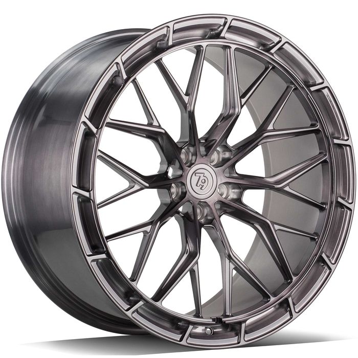 Felgi KUTE Seventy9 MF.13  21" 5x112 9.5J ET30 Audi A5 A7 Q5 A6 C8 C7 A4 B9 Dark Brushed FV !