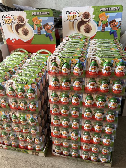 Кіндер джой майнкрафт kinder joy minecraft