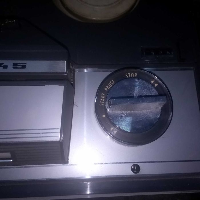 Magnetofon szpulowy lampowy ZRK ZK145 z PRL,
