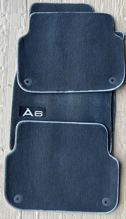 Oryginalne dywaniki welurowe Audi A6 C6 komplet