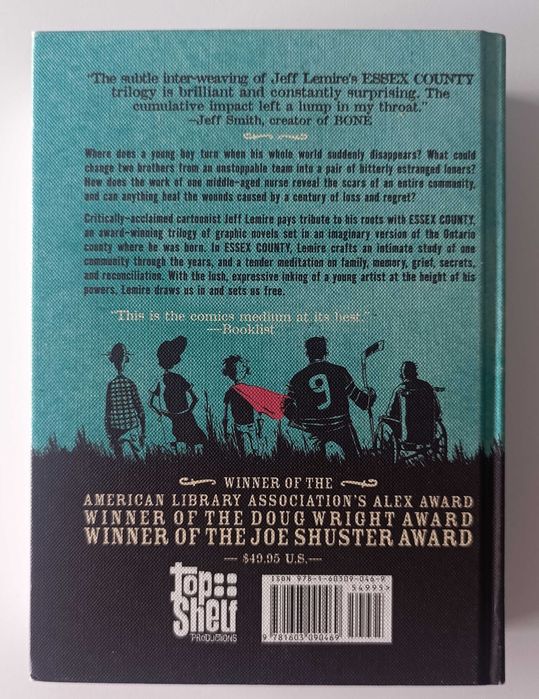 Essex County Hardcover de Jeff Lemire - Primeira edição