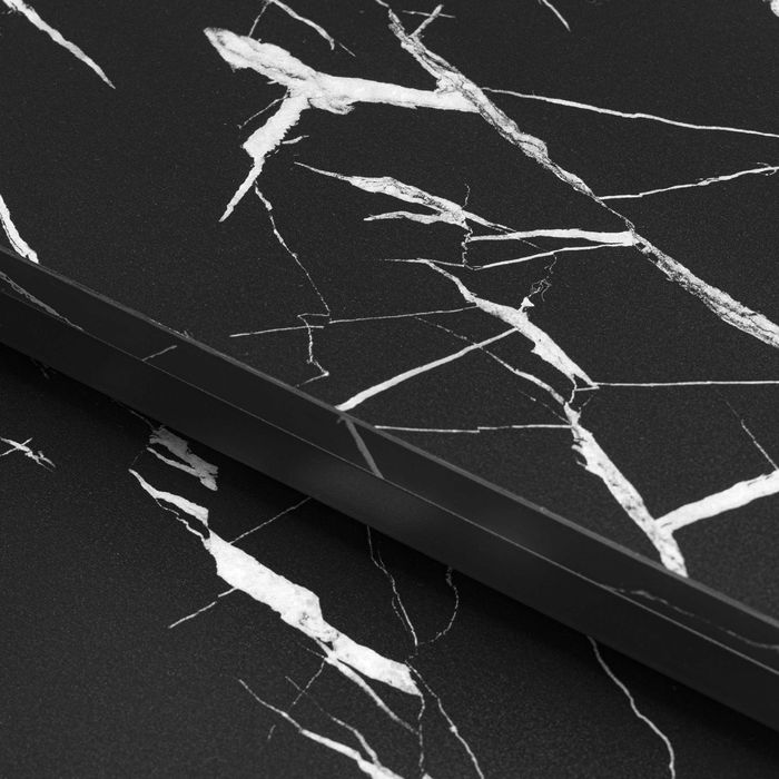 stolik kawowy PRAVEN CZARNY MARMUR mały