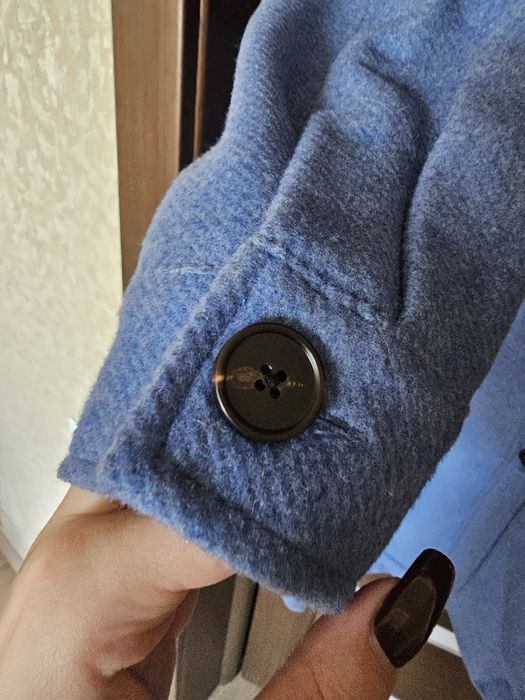 Пальто Reserved wool blend вовна довге зимове