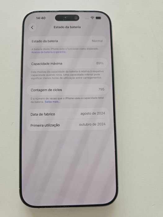 Apple iphone 16 pro max 256gb white titanium