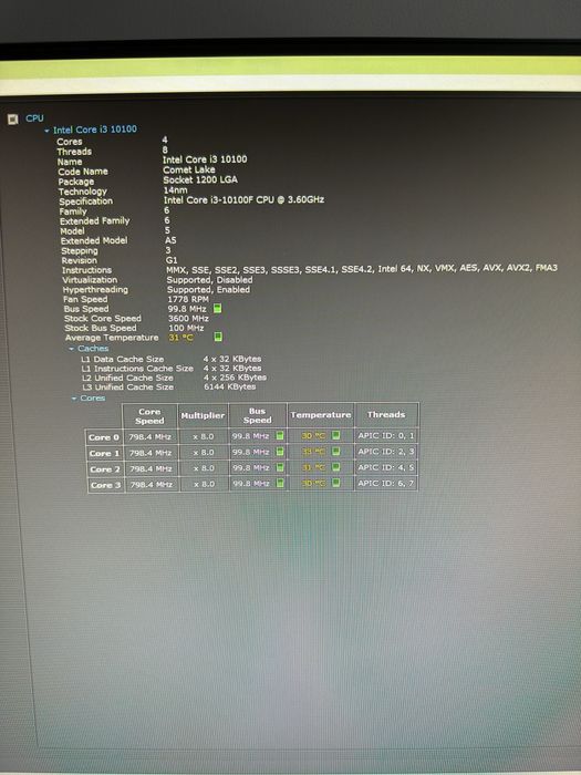 ZESTAW GAMINGOWY | i3-10100F | 16GB RAM | GTX 1050 Ti | 2TB+120GB SSD