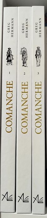 Comanche integral em 3 livros