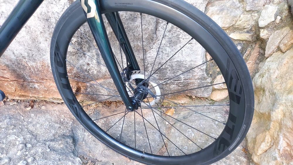 Rodas Carbono Elite Disco 38mm