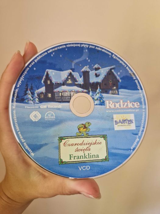 Płyta cd Franklin Czarodziejskie święta Franklina