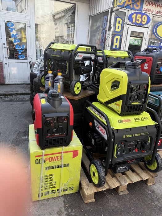Генератор Инверторный 1.6,2,2.4,3,4,5,6,7,8 KW