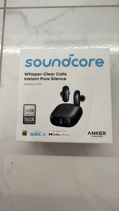 Навушники TWS Anker SoundCore Liberty 5 Pro Midnight Black