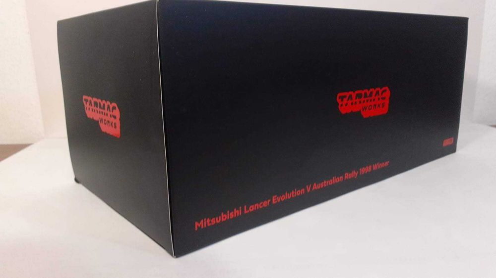 1/18 Mitsubishi Lancer Evo V Australian Rally Winner 1998 - Tarmac
