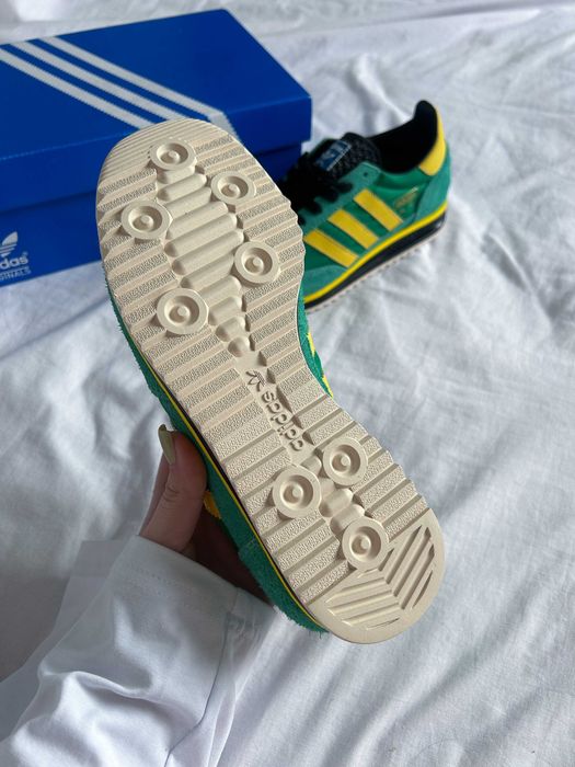 !LUXURY! Adidas SL 72 RS Green Yellow | 36 37 38 39 40 41