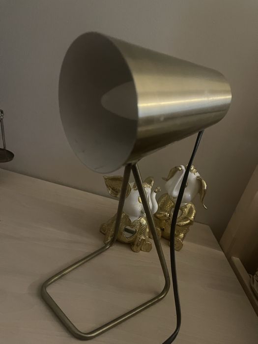 Лампи  напольна світильник и настільна Латунь