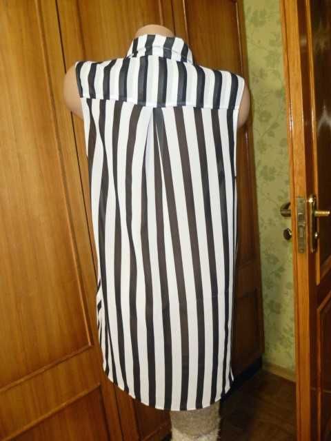 Летний халат - туника Divided свободная в полоску для беременных