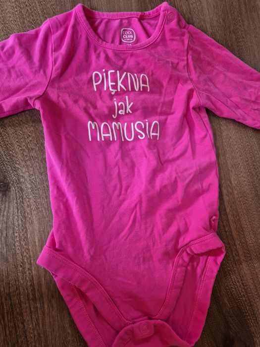 Duża paka ubrań dla dziewczynki 74