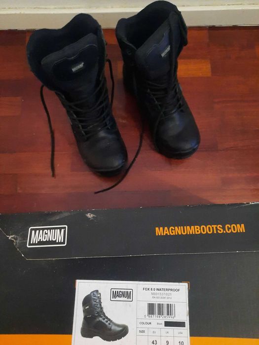 Botas Magnum Fox 8.0 Waterproof (novas)