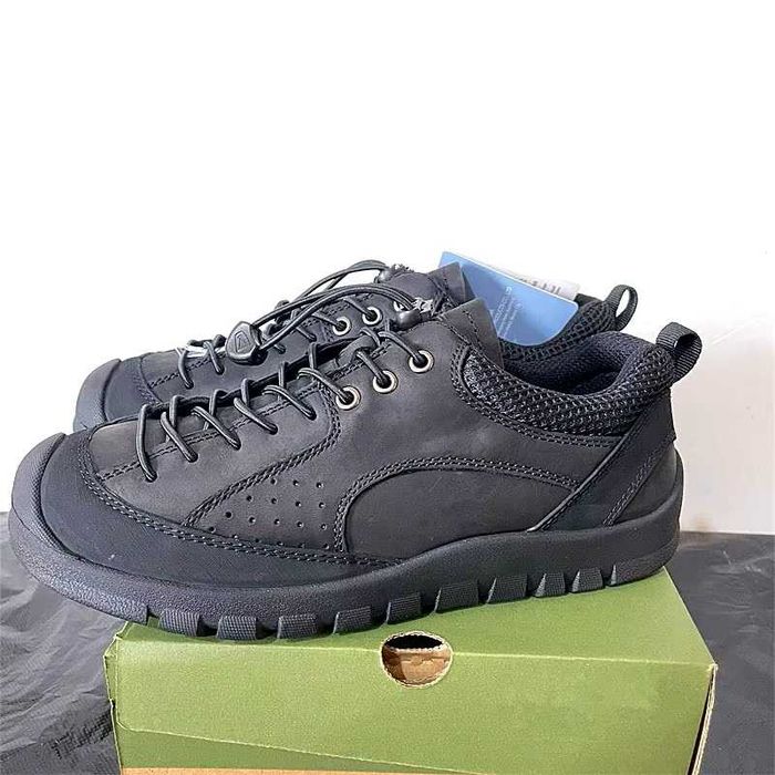 Trekkingowe sneakers wygodne skórzane do wędrówek outdoorowe