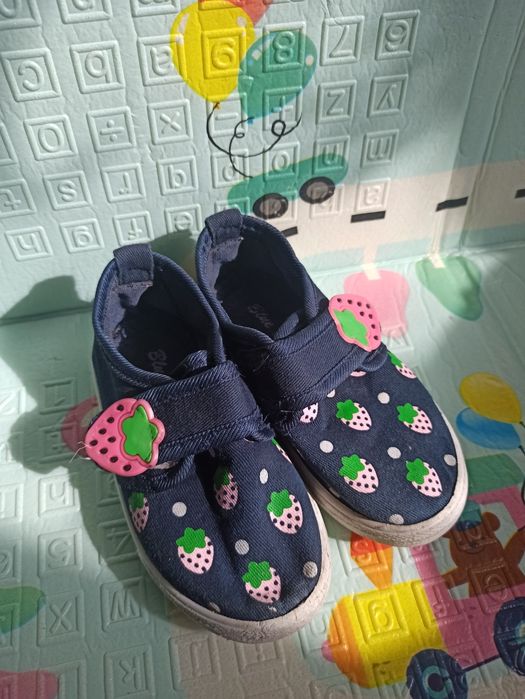 Кеды на девочку. Макосины. Кеды текстиль