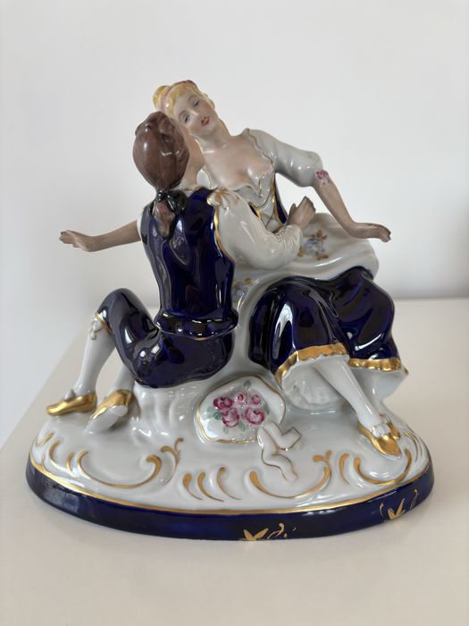 Royal Dux - Bohemia - Figurka Porcelanowa - Unikat - Stan Idealny