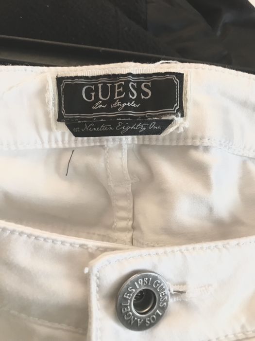 Джинси,брюки,штани,білі,GUESS