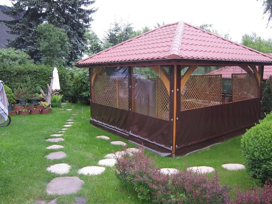 Plandek PCV 680gr zabudowa altan tarasów. Expresowa Realizacja